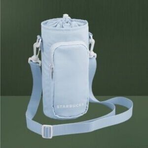 Starbucks Light Blue Tumbler Tote